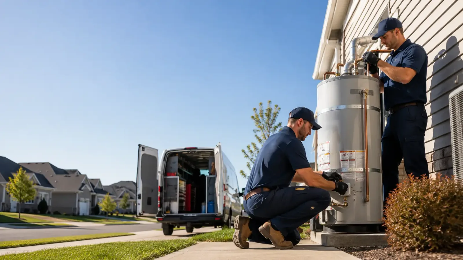 Water Heater Installation in Streetman, TX